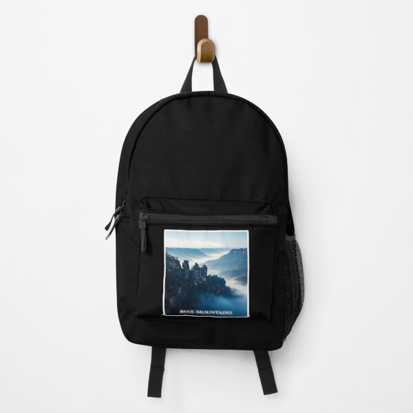 Item preview, A Mystical Blue Mountains Scene: A Dreamy and Serene Artwork designed and sold by Digital Dreams Arts.