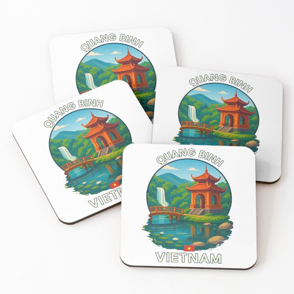 Item preview, Quang Binh Botanic Garden Quang Binh Vietnam - Iconic Asia Landmark Travel vacation destination souvenir art  designed and sold by inkNext.