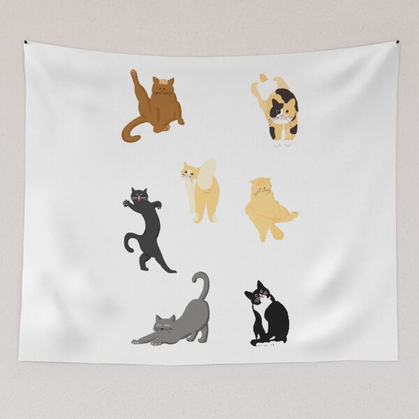 Item preview, Copy of Funny Cat Illustration sticker pack designed and sold by Munsuni.