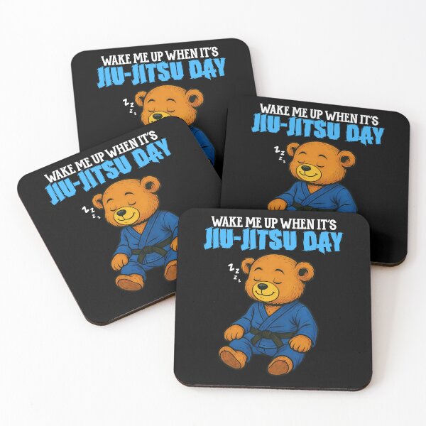 Item preview, Wake Me Up When it’s Jiu-Jitsu Day – Teddy Grappler designed and sold by IronicSmiles.