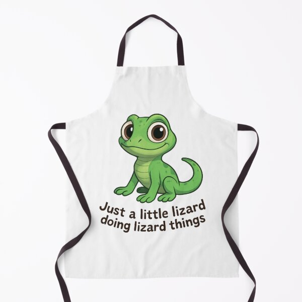 Item preview, Elio Lizard "Just a Little Lizard Doing Lizard Things" - Relaxed Meme Graphic designed and sold by Amelia Design.