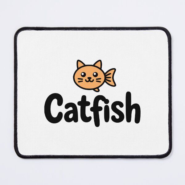 Item preview, Catfish! Cute Cat Fish Pun designed and sold by PMCreative.