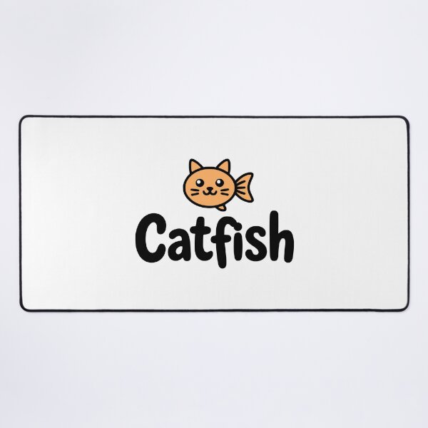Item preview, Catfish! Cute Cat Fish Pun designed and sold by PMCreative.