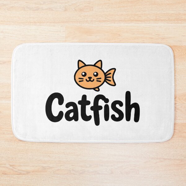 Item preview, Catfish! Cute Cat Fish Pun designed and sold by PMCreative.