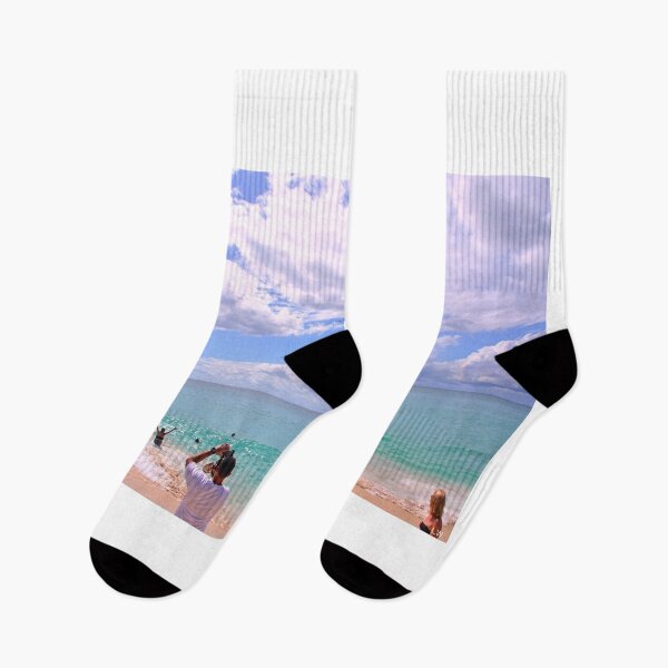 Item preview, Plane Over Turquoise Beach Waters St. Martin designed and sold by LisaWootenPhoto.