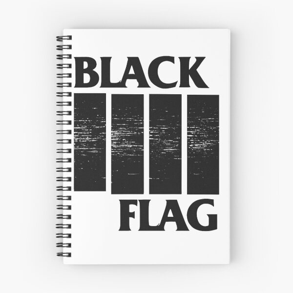 Item preview, Black Flag Logo with Grunge Texture designed and sold by loccotown168.
