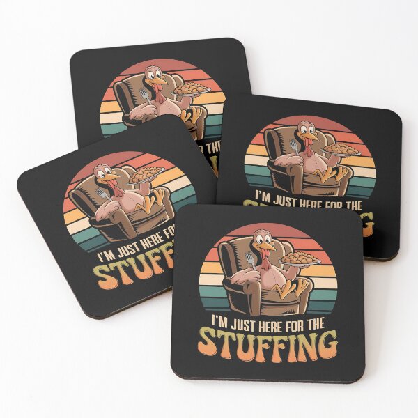 Item preview, I'm Just Here For The Stuffing - Perfect for anyone who lives for Thanksgiving stuffing and a good laugh! designed and sold by ZyziowskyArt.