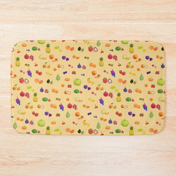 Item preview, Cluster of fruits repeating pattern - yellow designed and sold by Maysoulrose.