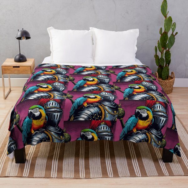 Item preview, Knight and colorful parrot  designed and sold by Dogandesighn.