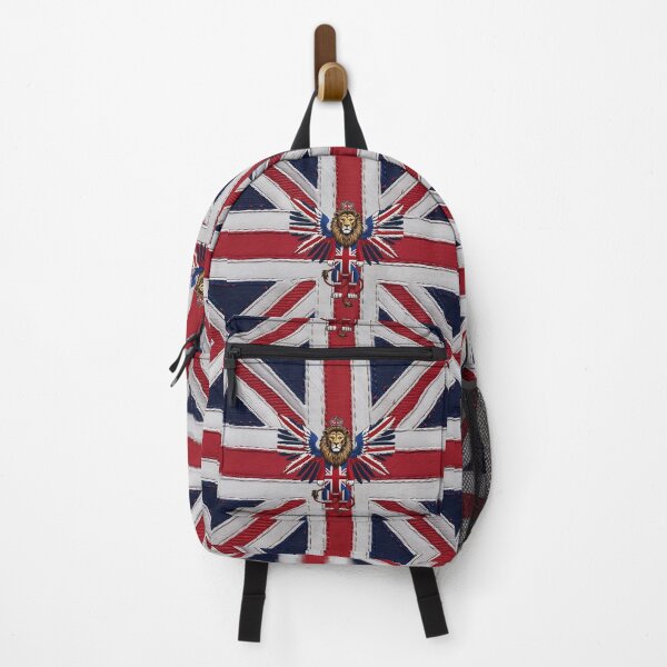 Item preview, British Lion Union Jack Patriotic Art designed and sold by ArtDesignTp.