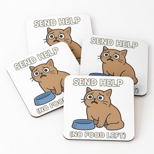 Item preview, Send Help (No Food Left) designed and sold by Big Smile Studio.
