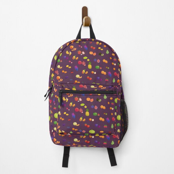 Item preview, Cluster of fruits repeating pattern - dark purple designed and sold by Maysoulrose.