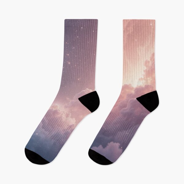 Item preview, Dreamy Pastel Cloudscape Under the Stars designed and sold by MelodiesHeart.