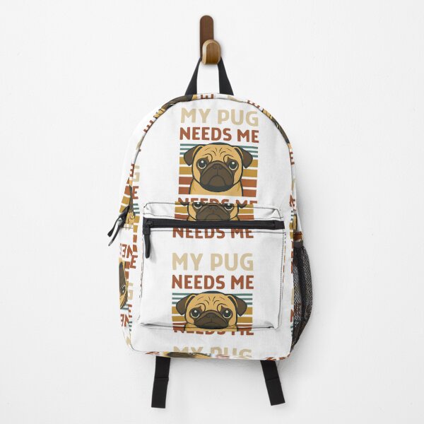 Item preview, My Pug Need Me designed and sold by CHILLIN-Shop.