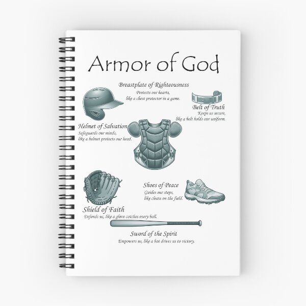 Item preview, Armor of God Inspired Baseball - Bible Quotes designed and sold by PixelorArtworks.