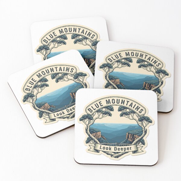 Item preview, Blue Mountains National Park: A Hiker's Badge of Honor designed and sold by Digital Dreams Arts.