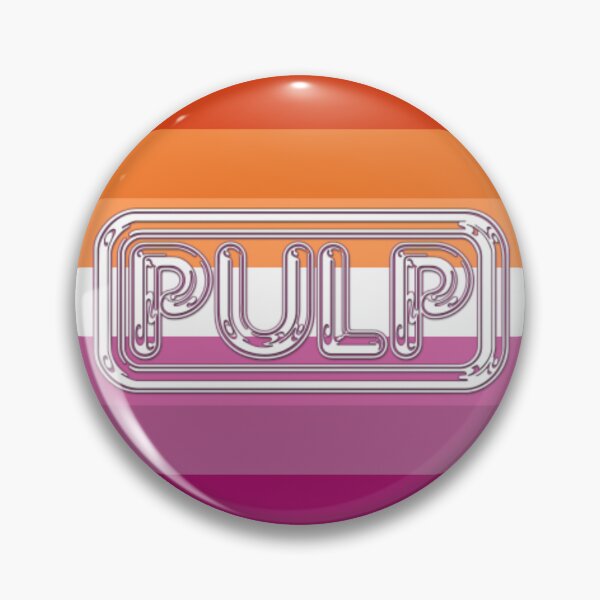 Item preview, Lesbian PULP badge designed and sold by ezndwhizz.