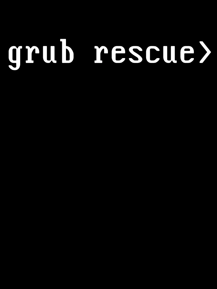 Thumbnail 7 of 7, Oversized T-Shirt, Grub Rescue - Linux Tech Humor Devops Sysadmin Backend Developer designed and sold by Chengly.