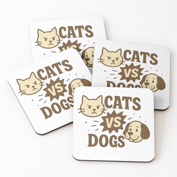 Item preview, Cats Vs. Dogs designed and sold by Deep Feels.