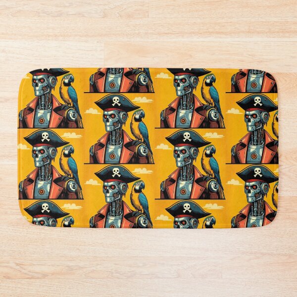 Item preview, Robot and colorful parrot  designed and sold by Dogandesighn.