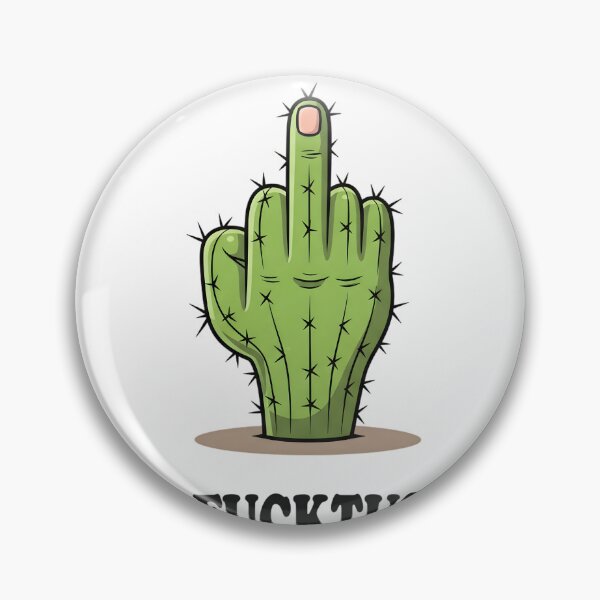 Item preview, FUCKTUS T-shirt - Humorous Cactus Art Print designed and sold by AV.