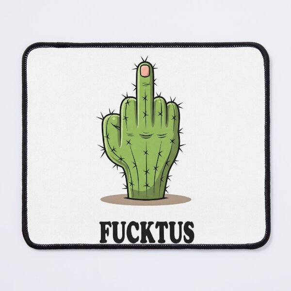 Item preview, FUCKTUS T-shirt - Humorous Cactus Art Print designed and sold by AV.