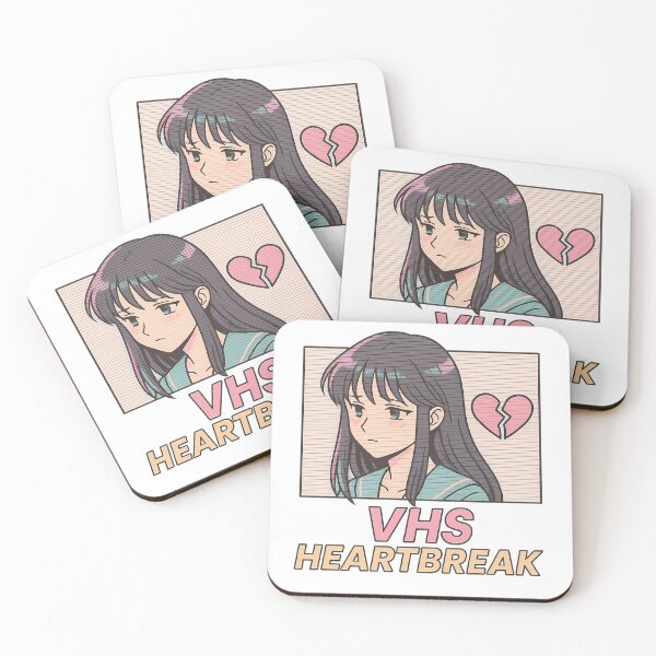 Item preview, VHS Heartbreak – Retro Anime Aesthetic designed and sold by WojcikDesigners.