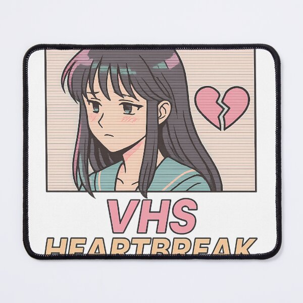 Item preview, VHS Heartbreak – Retro Anime Aesthetic designed and sold by WojcikDesigners.