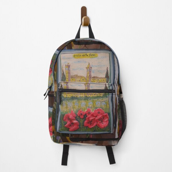 Item preview, ceramic picture with red flowers designed and sold by walterfest.