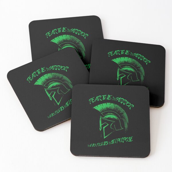 Item preview, Fear the Warrior – Spartan Helmet Quote Design designed and sold by Enea Kelo.
