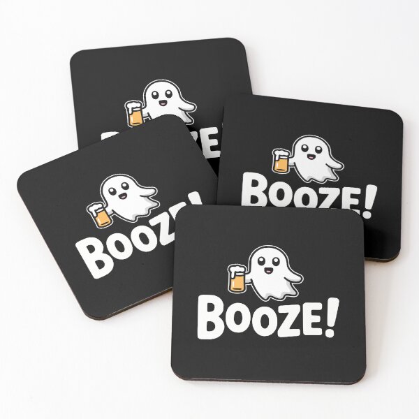 Item preview, Booze! Funny Beer Ghost Pun designed and sold by PMCreative.