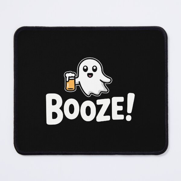 Item preview, Booze! Funny Beer Ghost Pun designed and sold by PMCreative.