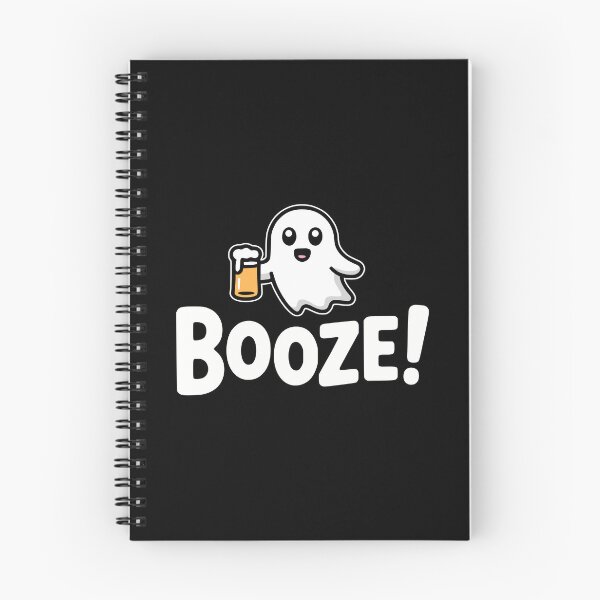 Item preview, Booze! Funny Beer Ghost Pun designed and sold by PMCreative.