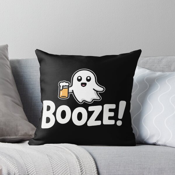 Item preview, Booze! Funny Beer Ghost Pun designed and sold by PMCreative.