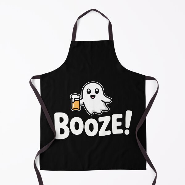 Item preview, Booze! Funny Beer Ghost Pun designed and sold by PMCreative.