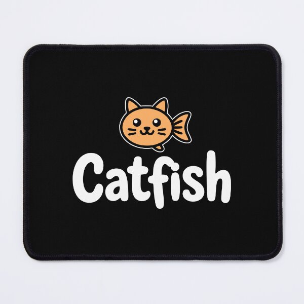 Item preview, Catfish! Cute Funny Fish Pun designed and sold by PMCreative.