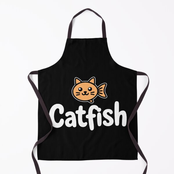 Item preview, Catfish! Cute Funny Fish Pun designed and sold by PMCreative.