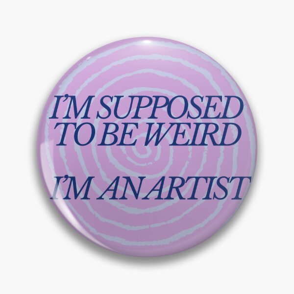 Item preview, WEIRD ARTIST designed and sold by ezndwhizz.