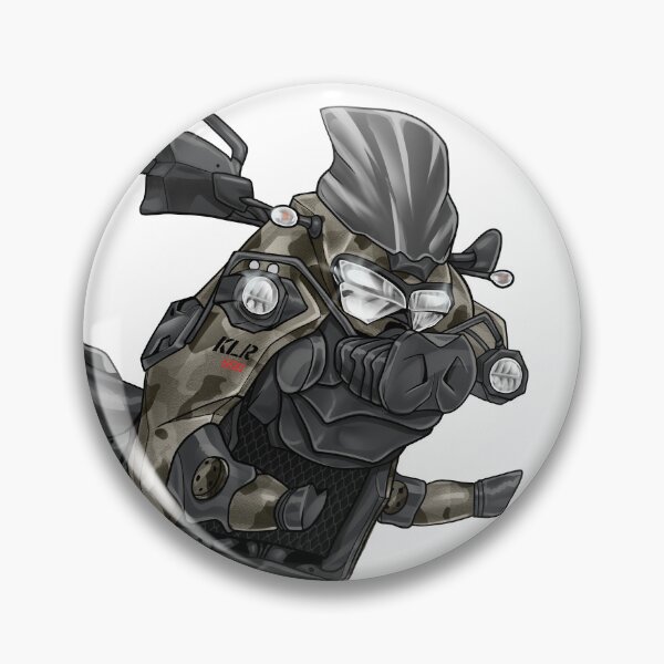 Item preview, Kawasaki KLR650 2024-2025 (Adventure - Cypher Camo Beige & Carbon Gray) for Motorcycle Riders designed and sold by MotoApparelHub.