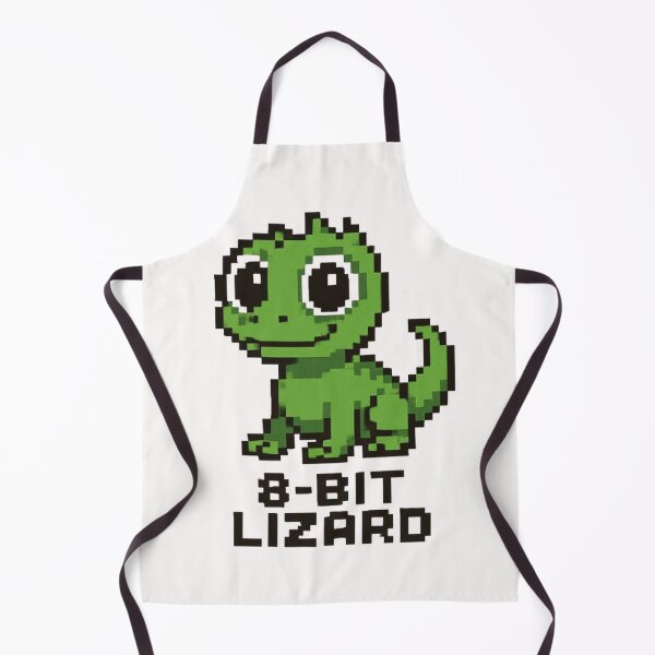 Item preview, Elio Lizard "-bit Lizard" - Pixel Art Meme Graphic designed and sold by Amelia Design.