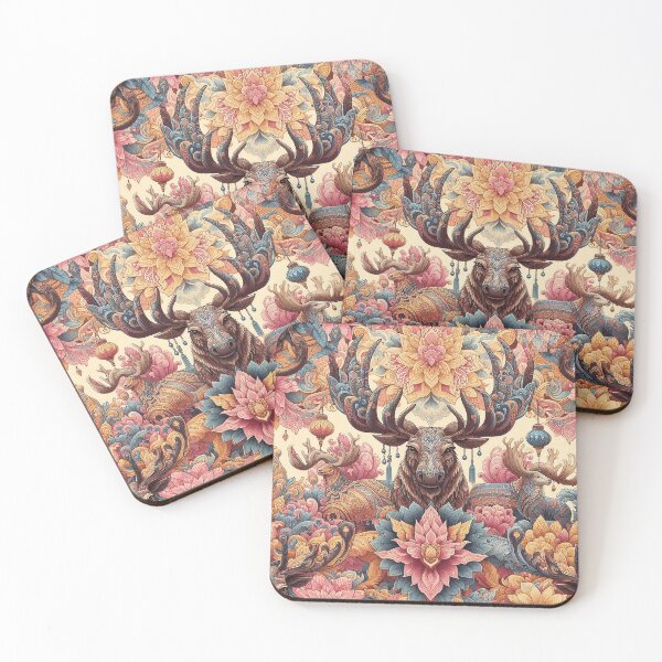 Item preview, The Moose Whisperer of Thai Patterns designed and sold by Vanich-Panich.