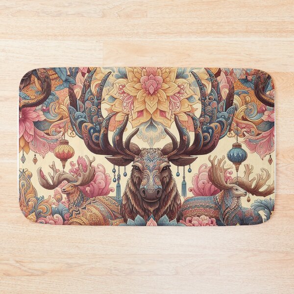 Item preview, The Moose Whisperer of Thai Patterns designed and sold by Vanich-Panich.