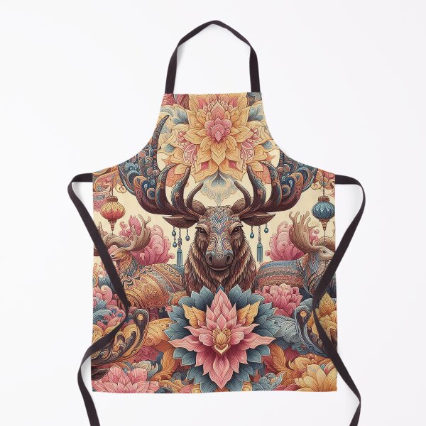 Item preview, The Moose Whisperer of Thai Patterns designed and sold by Vanich-Panich.