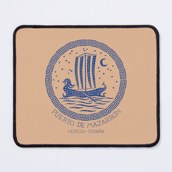 Item preview, Blue Phoenician Ship Mosaic designed and sold by mzrn-souvenirs.