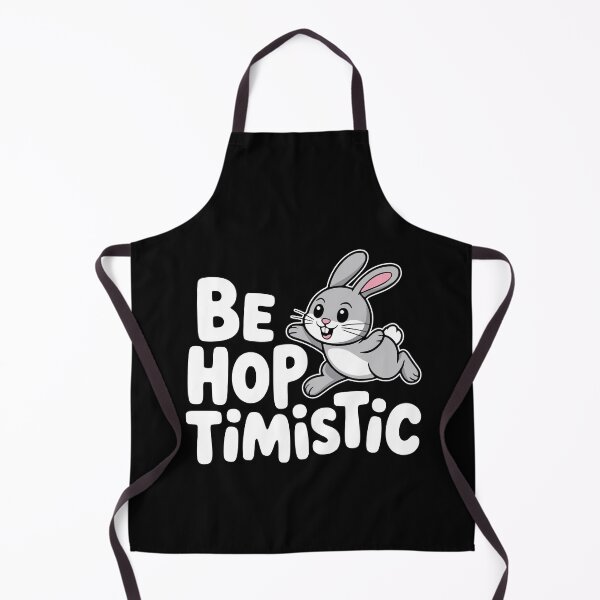 Item preview, Be Hoptimistic! Funny Rabbit Pun designed and sold by PMCreative.