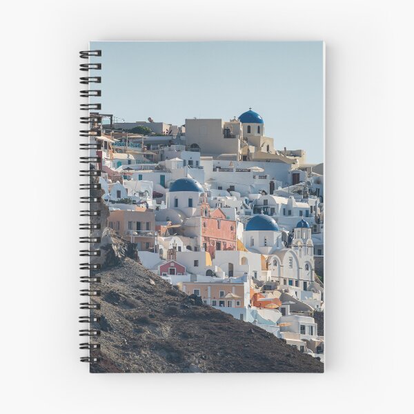 Artikelvorschau, Dorf Oia auf der griechischen Insel Santorin entworfen und verkauft von Apostolos Mantzouranis.