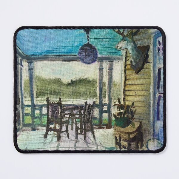 Item preview, Porch at the Main House at the N designed and sold by AdirondackArtist.