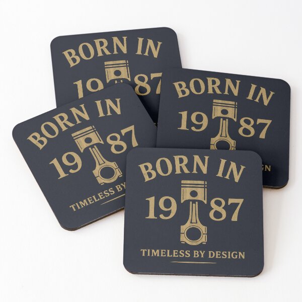 Item preview, Born în 1987 - Timeless by design  designed and sold by TimelessVibes777.