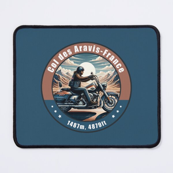 Item preview, Col des Aravis France Vintage Motorcycling Design designed and sold by CynthiaGraphics.