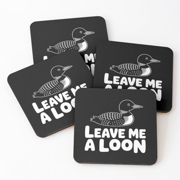 Item preview, Leave Me A Loon! Funny Loon Bird Pun designed and sold by PMCreative.